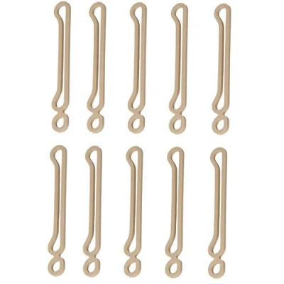 Afbeelding van Pro Plus Vouwwagenraamelastiek met dubbel oog set van 10 stuks
