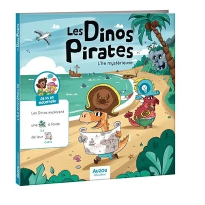Image de Je lis en maternelle Les Dinos Pirates et l&#039;île mystérieuse
