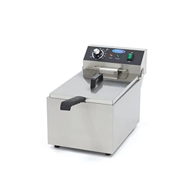 Afbeelding van Maxima Frituurpan 11 L 1 Mand tot 1,4 Kg Frites Friteuse