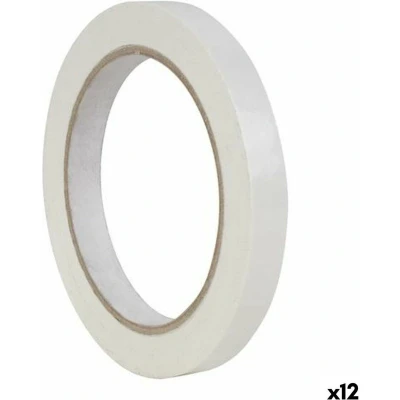Afbeelding van Plakband Apli 66 m Wit 12 mm PVC (12 Stuks)
