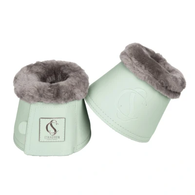 Image de Eskadron Cloches d&#039;Obstacles Classic Sports Softslate Fauxfur Powder Green L