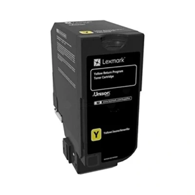 Afbeelding van Lexmark 84C2HY0 Toner Geel Hoge capaciteit