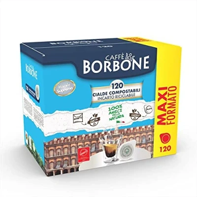 Afbeelding van Caffe Borbone confezione 120 cialde 44 mm misce suprema