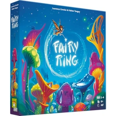 Afbeelding van Asmodee Repos Production Fairy Ring gezelschapsspel, tekenspel, strategie en ontwikkelingsspel vanaf 8 jaar, 2 tot 4 spelers, Franse versie