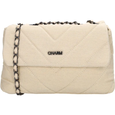 Afbeelding van Charm London Hollywood Shoulderbag beige