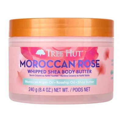 Image de Tree Hut Moroccan Rose Whipped Shea Body Butter 240 grammes