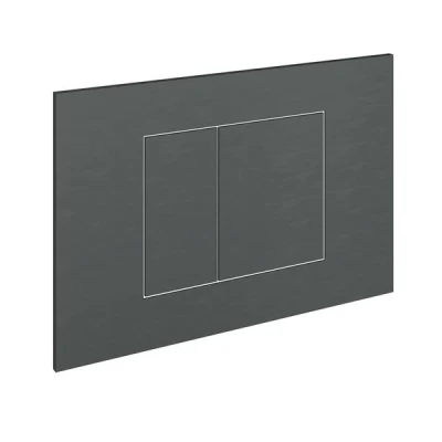 Afbeelding van Hotbath Gal Bedieningspaneel geschikt voor Geberit UP320 Geborsteld Gunmetal PVD