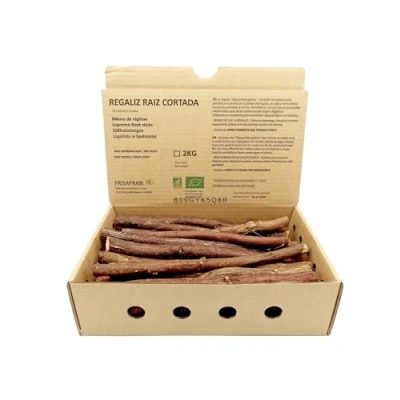 Image de FRISAFRAN Réglisse fraîche en bâtons Écologique Directement du producteur cultivé Navarre 2kg Reglisse Baton De Bonbon