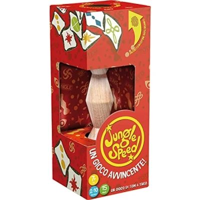Afbeelding van Asmodee Jungle Speed: Eco Pack Tafelspel, Party Game, 2 10 spelers, 7+ jaar, editie in het Italiaans