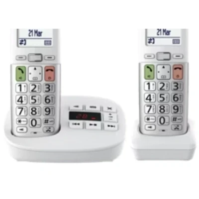 Afbeelding van Panasonic Dect KX TGU432EXW Duo Silver