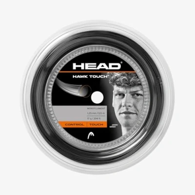 Afbeelding van Head Racket Hawk Touch 120 M Tennisracketsnaar Zwart 1.20 mm
