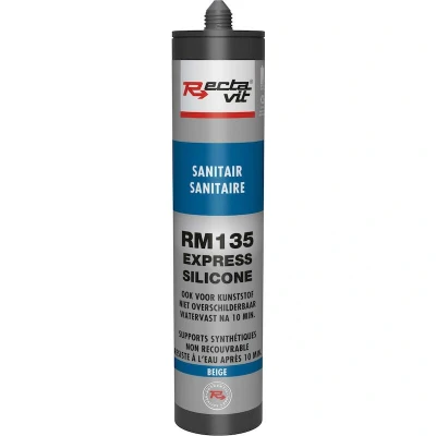 Afbeelding van RECTAVIT Recta Mastic 130 voegkit voor sanitair beige (310 ml) 113652