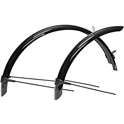 Afbeelding van BBB Cycling CityGuard spatbordenset BFD 40 Spatbord voor/achter zwart maat 22 inch