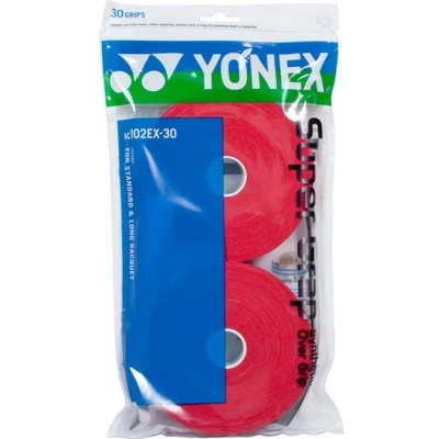 Afbeelding van Yonex Supergrap Tennisgrips 30 stuks rood