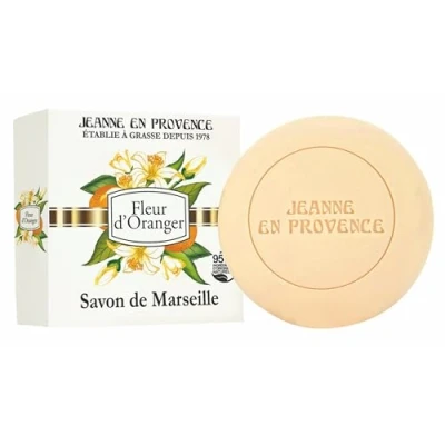 Afbeelding van Jeanne en Provence Zeepblok, oranjebloesem 100gr