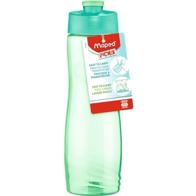Afbeelding van Maped Picnik Origins Drinkfles, 750 ml, compacte handgreep, eenvoudige en praktische opening, BPA vrij, gemakkelijk te reinigen, groen