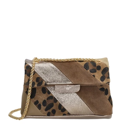 Afbeelding van Charm London Elisa Schoudertas leopard Damestas