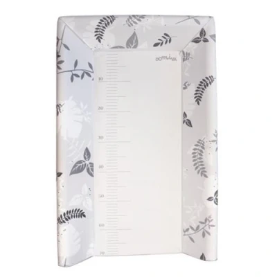Image de Plan à langer Toise imprimé PVC Matelas intégré Gris 50 x 80 cm
