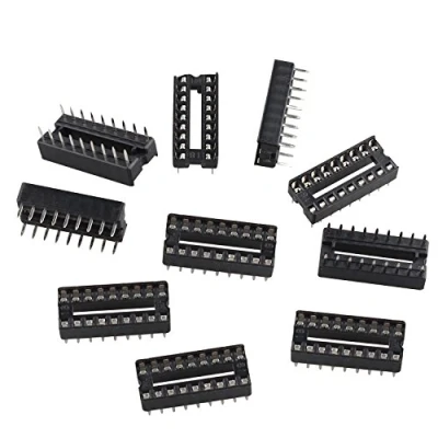 Afbeelding van Futheda 10 x DIP/DIL IC soldeerhulzen 18 polig 2,54 mm