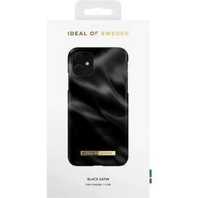 Afbeelding van iDeal of Sweden Fashion Case voor iPhone 11/XR Black Satin