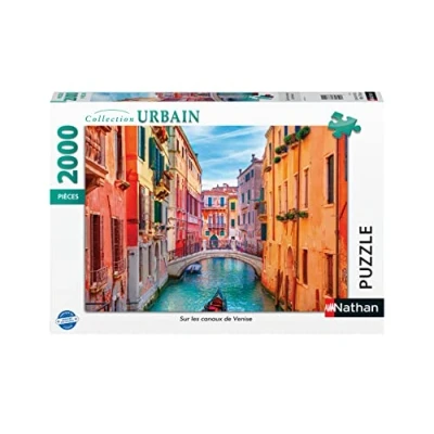 Image de Puzzle 2000 pièces Nathan Sur les canaux de Venise