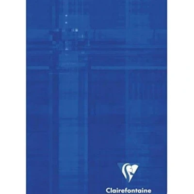 Afbeelding van Clairefontaine 663602AMZC Notitieboek, geniet, 11 x 17 cm, 96 pagina&#039;s, kleine ruitjes, wit papier, 90 g, gelamineerde omslag, willekeurige kleuren, 3 stuks
