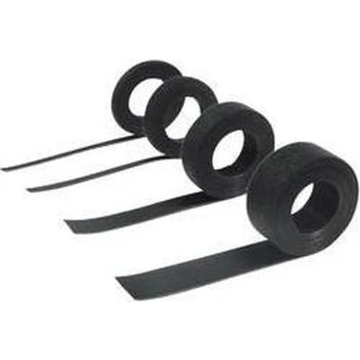 Afbeelding van Hebotec 11 KE10002,5FRT Klittenband Om te bundelen Haak en lusdeel (l x b) 2500 mm 10 Zwart 2.5 m