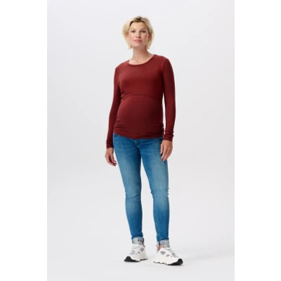 Afbeelding van Zwangerschapsbroek Jegging Ella Authentic Blue 26