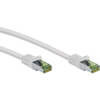 Afbeelding van GHMT Gecertificeerd CAT8.1 S/FTP LSZH 3M Wit Netwerkkabel Computerkabel Kabel