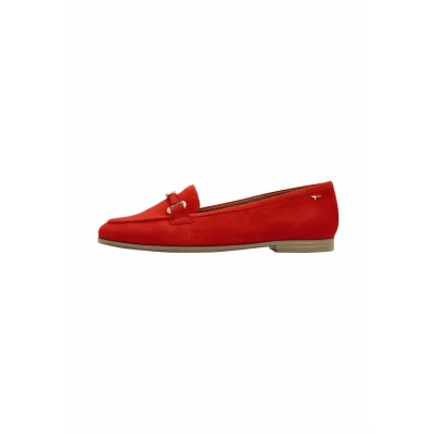 Afbeelding van Tamaris Instappers, Dames, Maat: 39, Red Leer