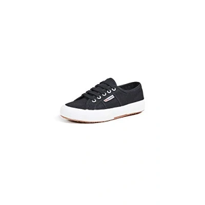 Afbeelding van Superga 2750 COTU Classic Unisex Sneakers laag black/White, Maat: 41.5, Black/white Textiel