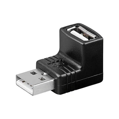 Afbeelding van Goobay USB 2.0 Hi Speed Adapter plug type A naar socket 90