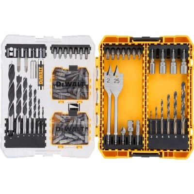 Afbeelding van DeWalt Accessoires DT70785 QZ 100 delige set, speedboren, hout/metaalboren, doppen, bits torx, TOUGH CASE