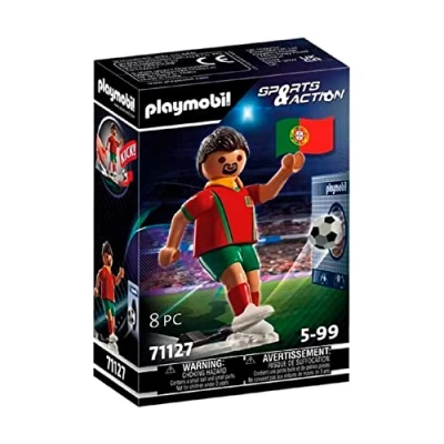 Afbeelding van Playmobil Portugees Voetbal speler (71127)