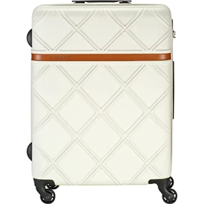 Afbeelding van Princess Traveller Whistler, Wit., Harde schaal trolley met zwenkwielen