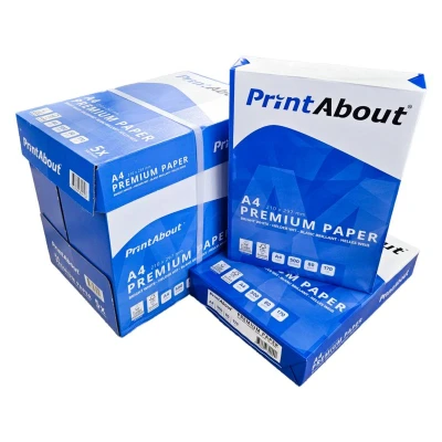 Afbeelding van PrintAbout Premium A4 papier 1 doos (5x 500 vel)