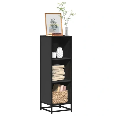 Afbeelding van vidaXL Boekenkast 33,5x33x107,5 cm bewerkt hout zwart