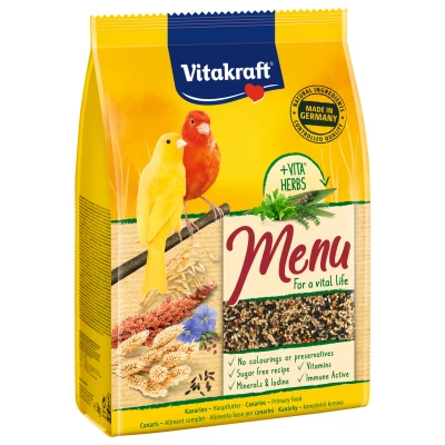 Afbeelding van Vitakraft Kanaries Premium Menu Vogelvoer 3 kg