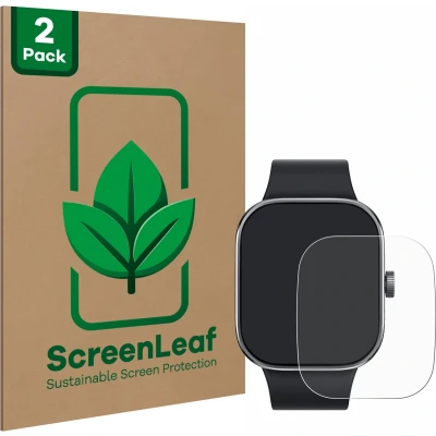 Afbeelding van ScreenLeaf Screenprotector voor Xiaomi Redmi Watch 4 Duurzame schermbescherming Folie Beschermfolie transparant (2 Stuks)