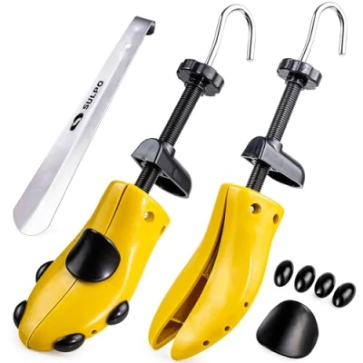 Afbeelding van SULPO 2 stuks schoenspanners voor dames en heren, om uit te rekken, breiden schoenlepel,