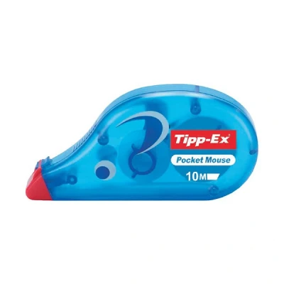 Image de Tippex 1 roller de correction jetable à sec 4,2 mm x 10 m pocket mouse tipp ex 8221361