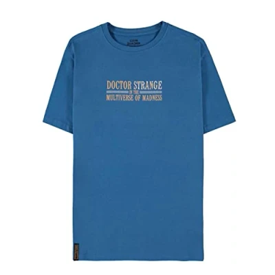 Afbeelding van Marvel Doctor Strange In the Multiverse Of Madness Heren Tshirt L Blauw