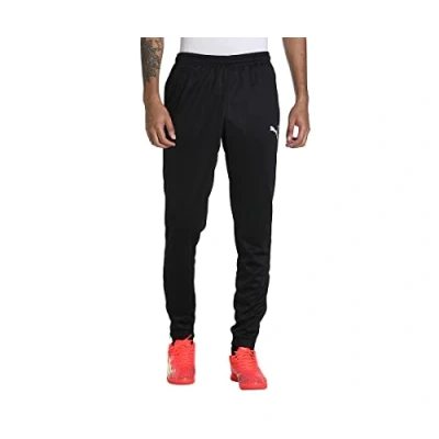 Afbeelding van PUMA TeamRise Poly Trainingsbroek joggingbroek uniseks, zwart.