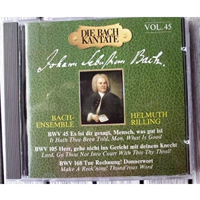 Afbeelding van Cantatas vol. 45 / Uitvoerenden = Bach Ensemble/Helmuth Rilling