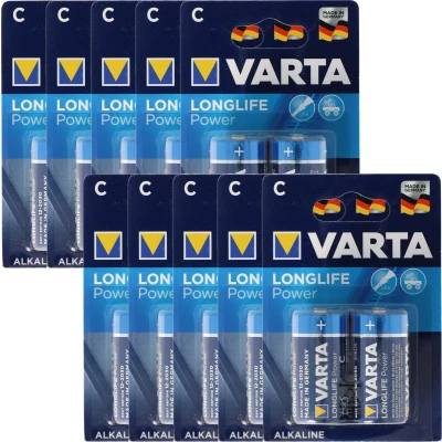 Afbeelding van Varta High Energy Baby / C 4914 10x blisterverpakking van 2