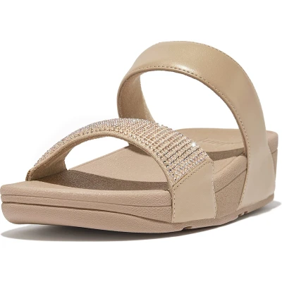 Afbeelding van FitFlop Lulu Slide Hotfix BEIGE Maat 40