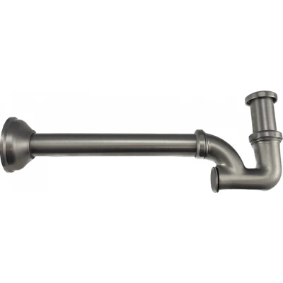 Afbeelding van PB Unix klassieke wastafelsifon fonteinsifon metaal RVS 1208676932