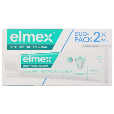 Afbeelding van Elmex Sensitive Professional Set van 2 x 75 ml