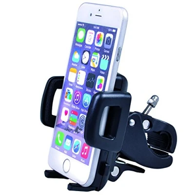 Afbeelding van Fiets houder voor telefoon Maclean MC 684 35 80mm volledige 360 rotatie