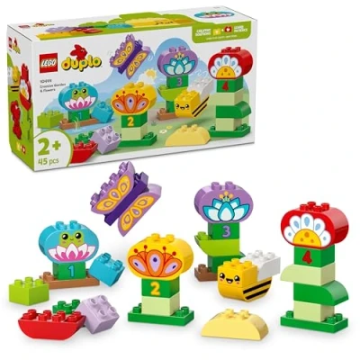 Image de LEGO® DUPLO® Town 10444 Le jardin créatif et les fleurs